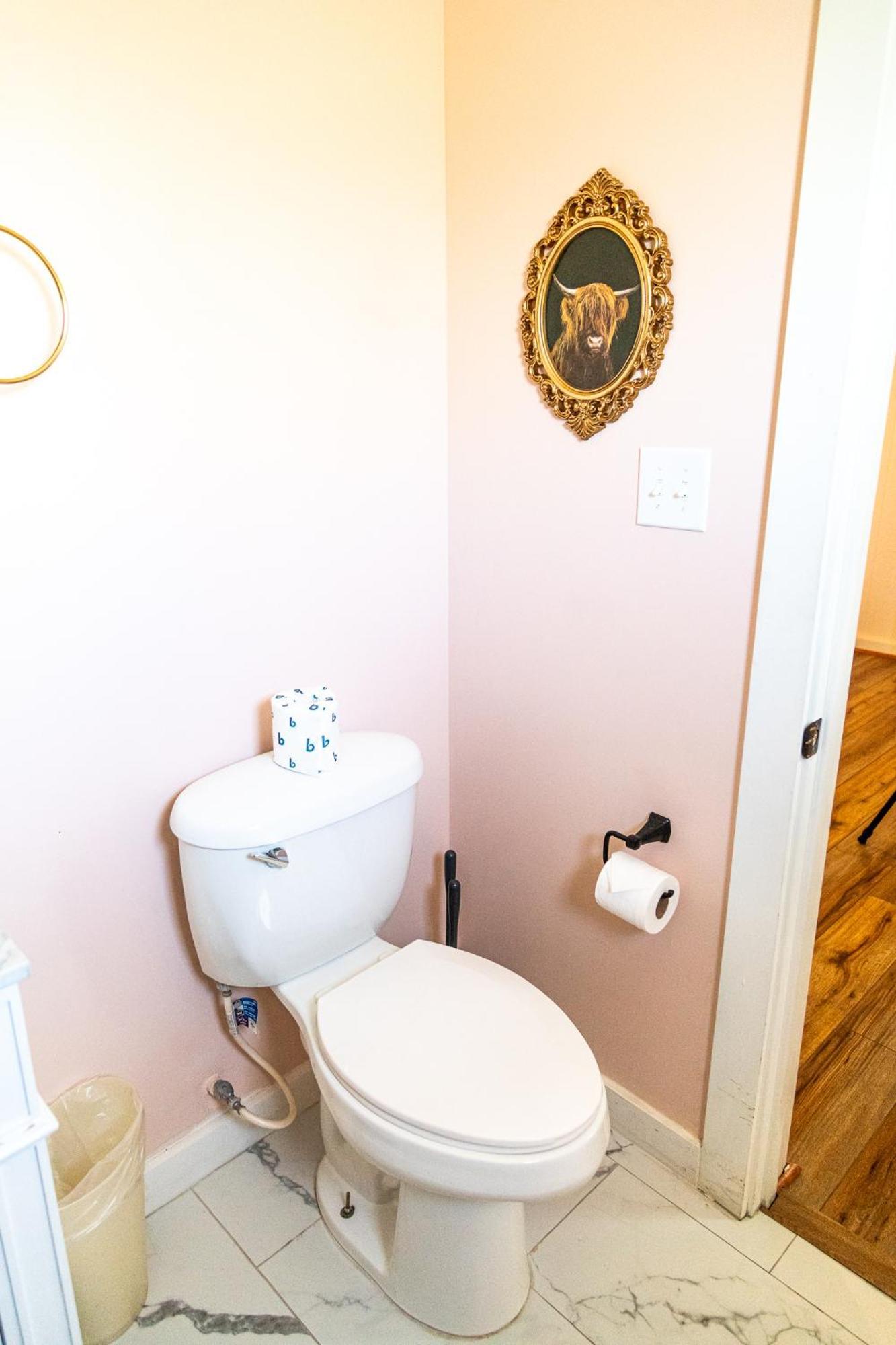 Sagebrush Inn Tombstone Cameră foto A toilet with a toilet paper holder